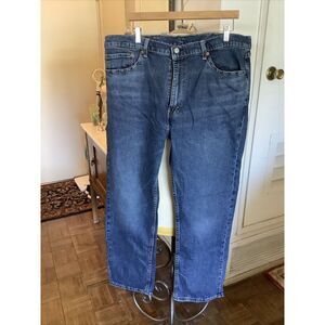 Levi's 505 Regular Fit Straight Leg Denim Blue Jeans Men's Size 40x30